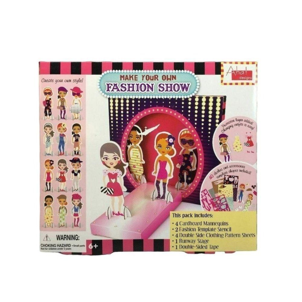 Fashion Show Cardboard Runway Kids Aha Designs Make Your Own Pretend Play